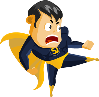 kicking-man kicking man
